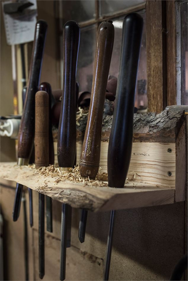 Visite de l'atelier Peter Pan Bois - Entremont le Vieux - Pierre Scanavino