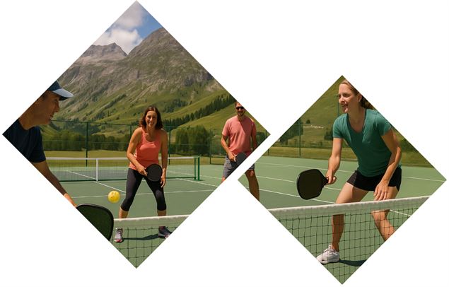 Photo portrait - Initiation au pickleball - Chat GPT