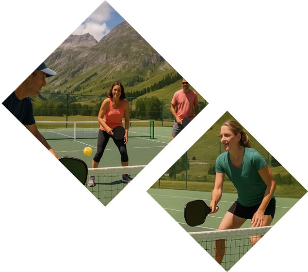 Photo paysage - Initiation au pickleball - Chat GPT