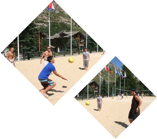 Photo paysage - Tournoi de beach volley - DR - Val d'Isère Tourisme