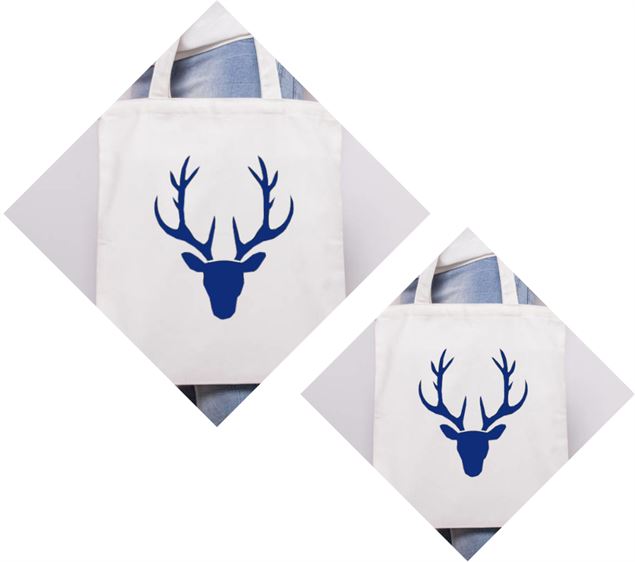 Photo paysage - Happy tote-bag - Médiathèque de Val d'Isère