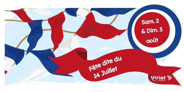 Fête dite du 14 juillet - Mairie de Viriat