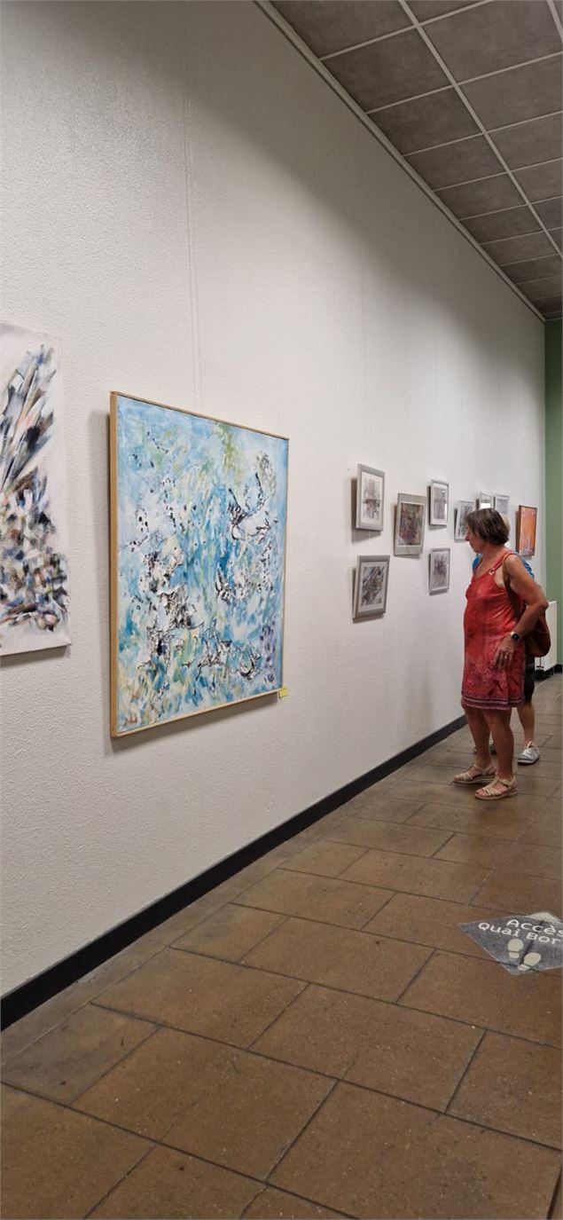 Exposition de peinture - La persistance du langage_Chambéry - Claude SARRAGOSSI 