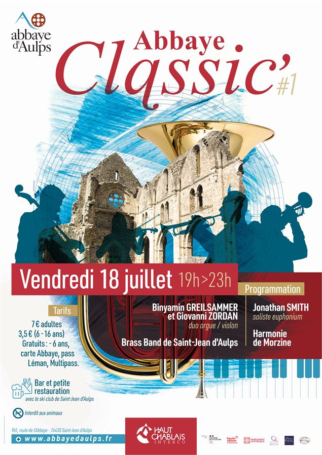 affiche Abbaye Classic' - Binyamin Greilsammer
