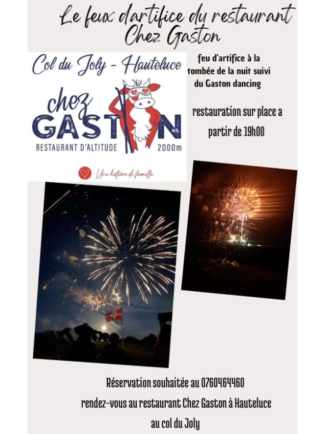 Feu d'artifice_Hauteluce
