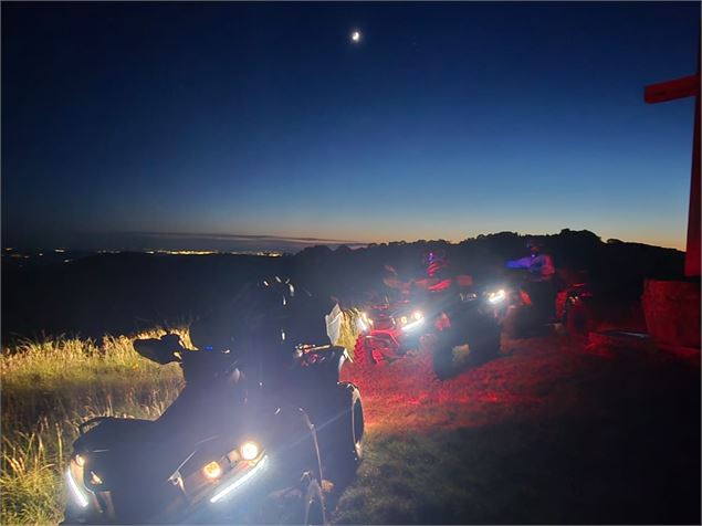 Sortie nocturne avec Bugey Quads - Brod Jérôme