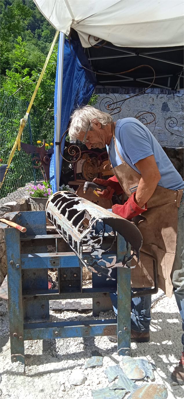 Festival de sculpture sur métal : Fer Art'Faire_La Compôte - Association Lagarit
