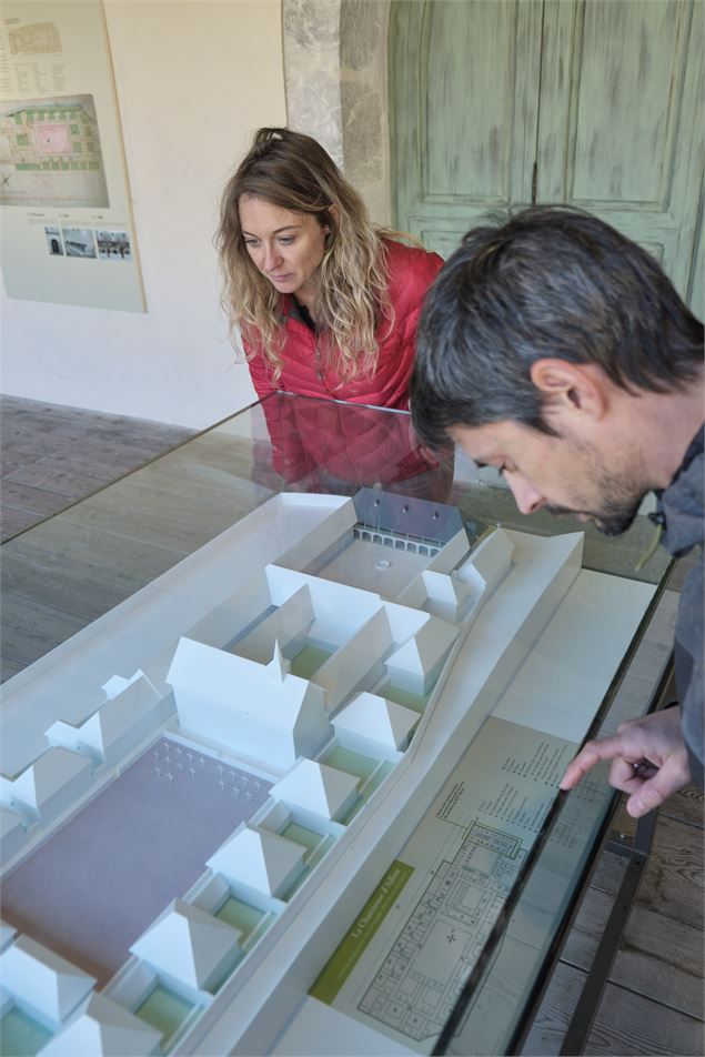 Maquette du monastère - Julie Leclerc