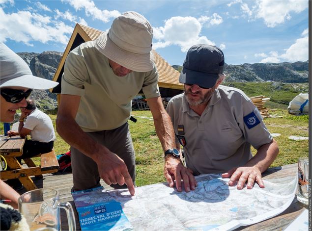 Echange avec un agent du Parc national de la Vanoise - PNV