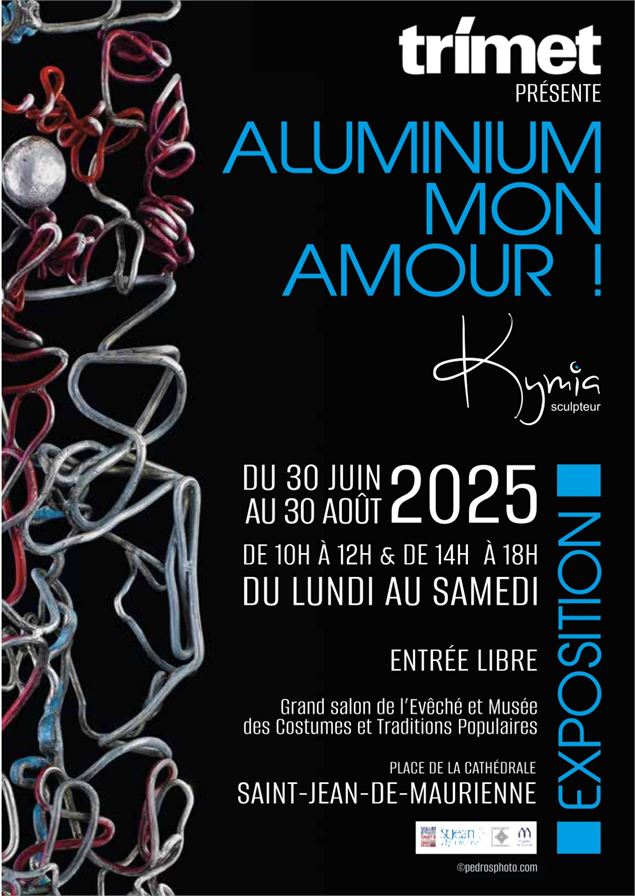 Affiche exposition Aluminium mon amour - Kymia