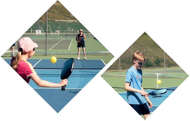 Photo portrait - Initiation au pickleball - Corentin Valençot - Val d'Isère Tourisme