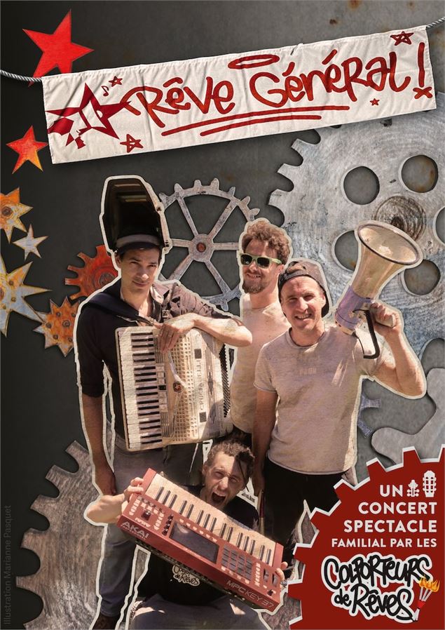 Rêve général les Colporteurs de Rêve - Association Art'scènes du Ponthurin