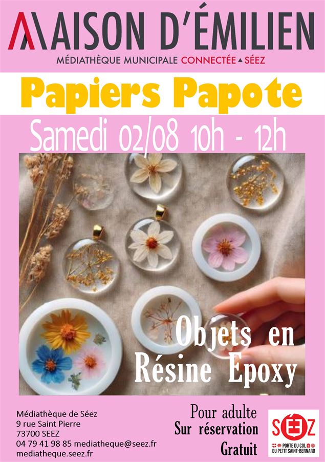 affiche - maison d'émilien