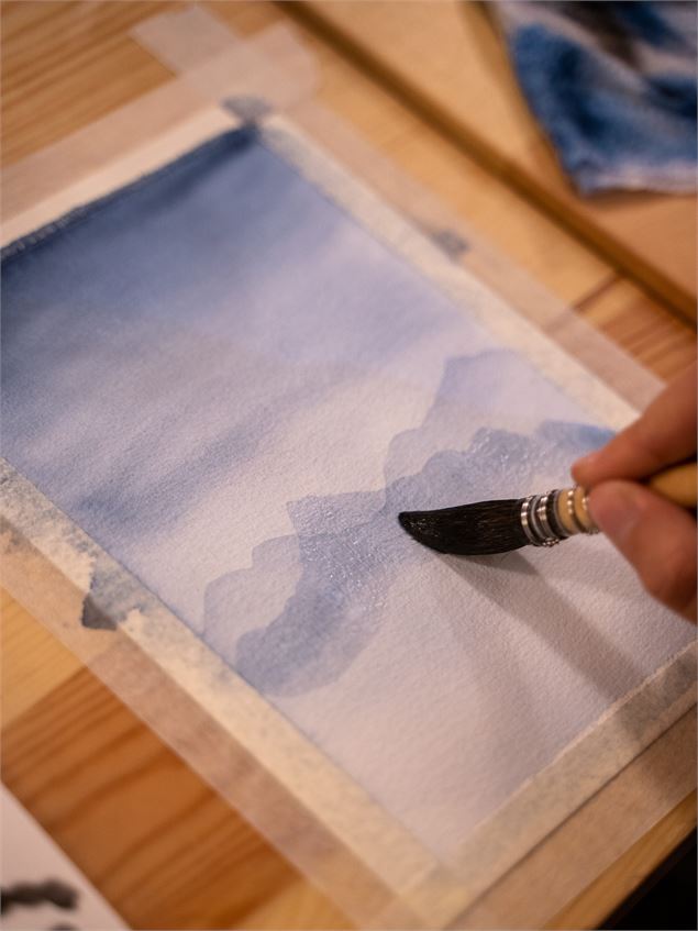 Dessine-moi la montagne..._Peisey-Nancroix - Atelier - Crédit S.Chiarena 2