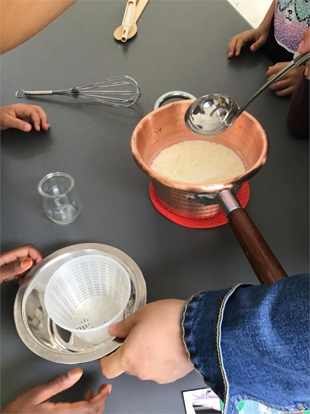 Ustensiles pour fabrication du fromage de Savoie - Paysalp