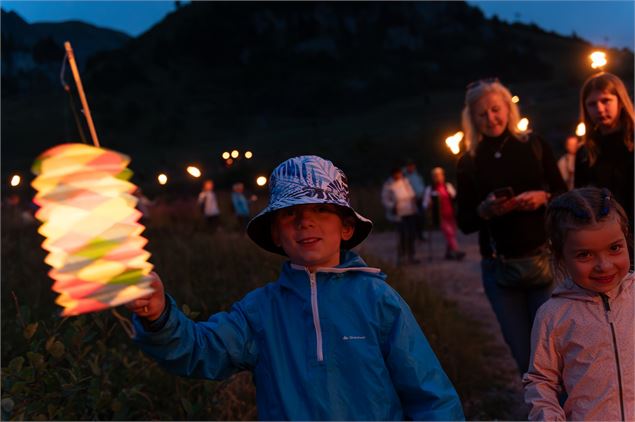 Descente aux flambeaux - ©Le Grand-Bornand Tourisme