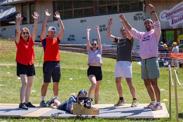 Initiation au biathlon / Carabine Laser_Bisanne 1500