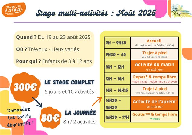 Stage multi-activités_Trévoux