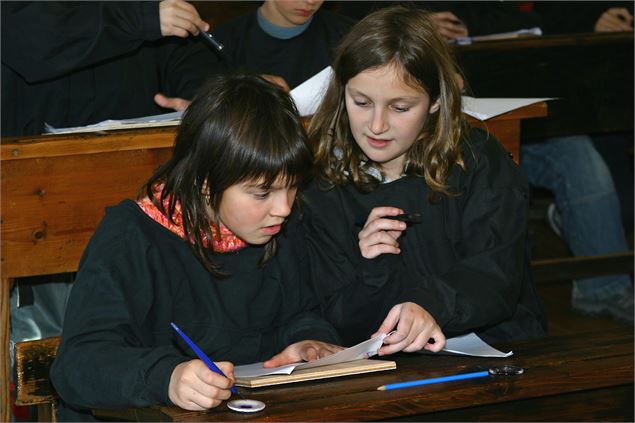 Découverte animée de l'école d'antan_Saint-Georges-d'Hurtières - Le Grand Filon - Le Grand Filon