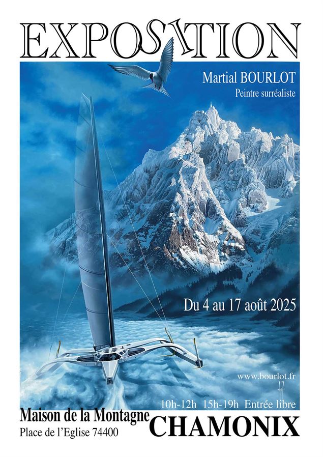 Affiche de l'exposition - BOURLOT