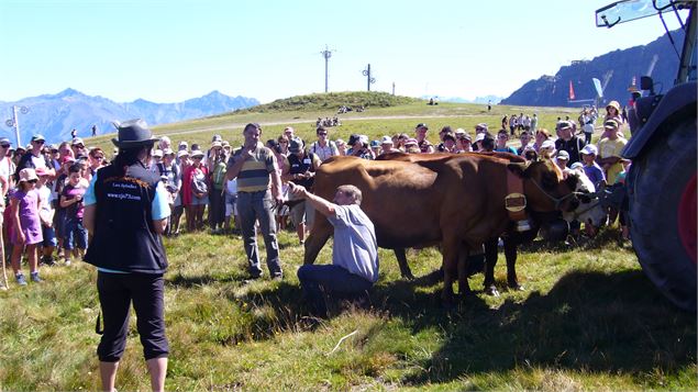 Alpage en fête au Crêt de Pralud - © OT Saint Sorlin d'Arves - V Bellot-Mauroz