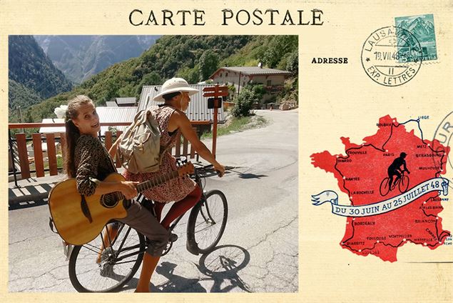 Carte postale - La Baraque à Plume
