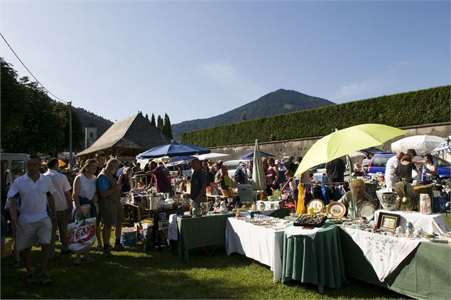Foire à Tout au village du Biot. - Yvan Tisseyre / OT Vallée d'Aulps