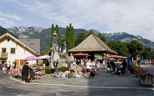 Foire à Tout au village du Biot. - Yvan Tisseyre / OT Vallée d'Aulps