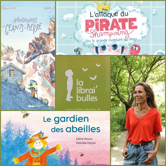 Lectures et dédicaces Céline Person_Aime-la-Plagne - Adeline BES