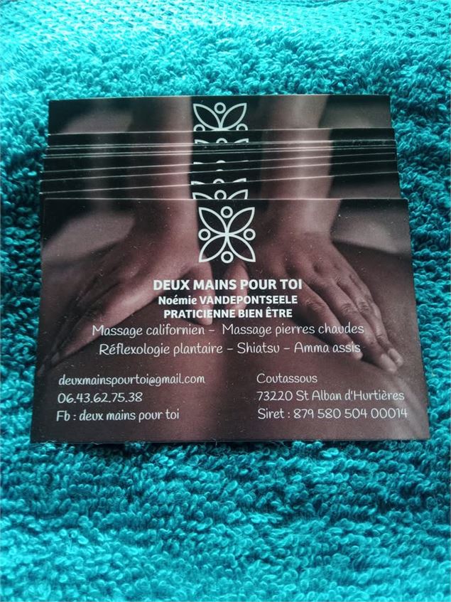 Deux mains pour toi massage shiatsu détente - Deux mains pour toi