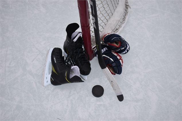 hockey sur galce à Valloire