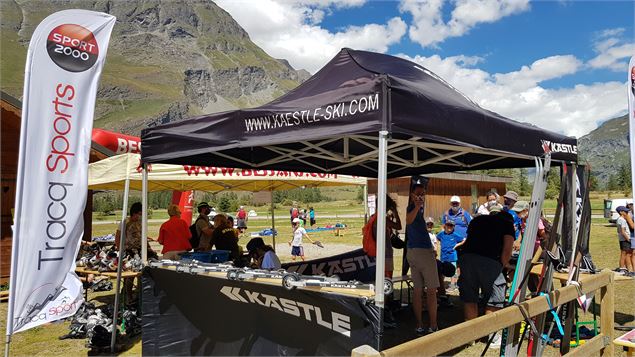 Stand d'initiations au biathlon - M.Cécillon - OTHMV