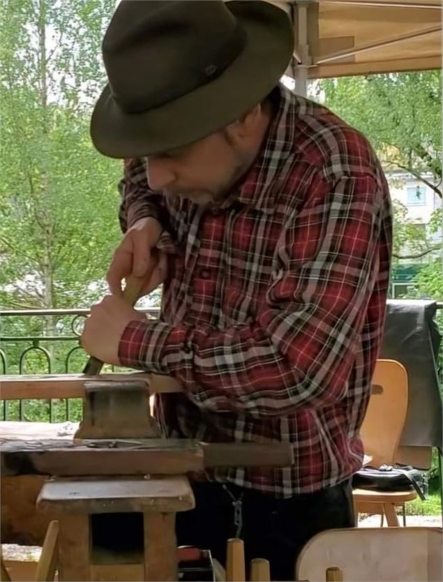 Jean-Camille Duvillaret - Sculpteur sur Bois - Journées Européennes du Patrimoine - Visite de la Mai