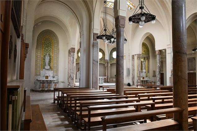 Chapelle de la Madeleine Intérieur - Ville de Bourg-en-Bresse Service Communication - Serge Buathier
