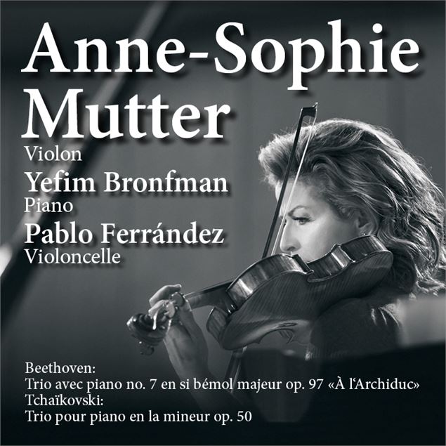 Concert événement au Victoria Hall : Anne-Sophie Mutter, Yefim Bronfman et Pablo Ferrández