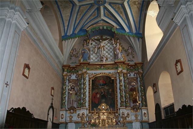 Journées Européennes du Patrimoine : L'église de Queige, de haut en bas et de long en large_Queige