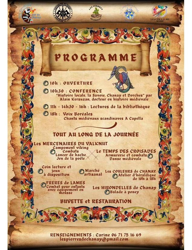 Fête médiévale à Chanay - Les pierres de Chanay
