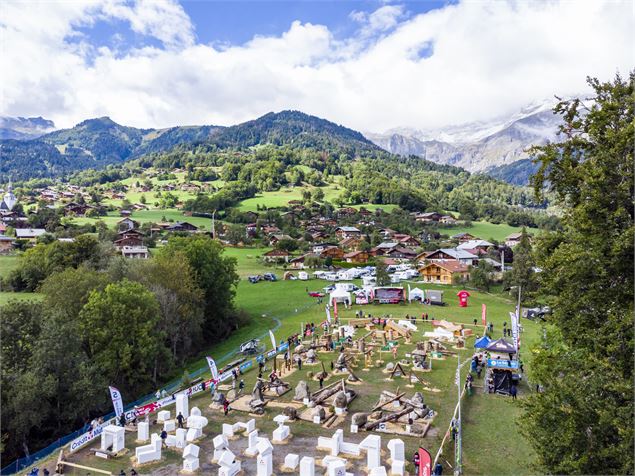 Vue du terrain de compétition - © UCI VTMB