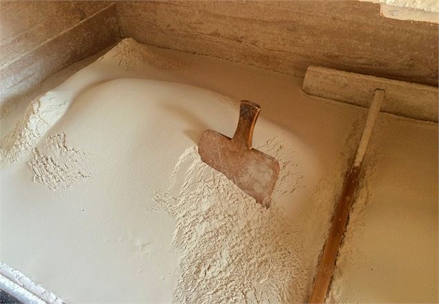 Farine réalisée pour le Moulin 