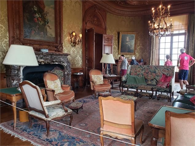 intérieurs du château de Joyeux - M Levy