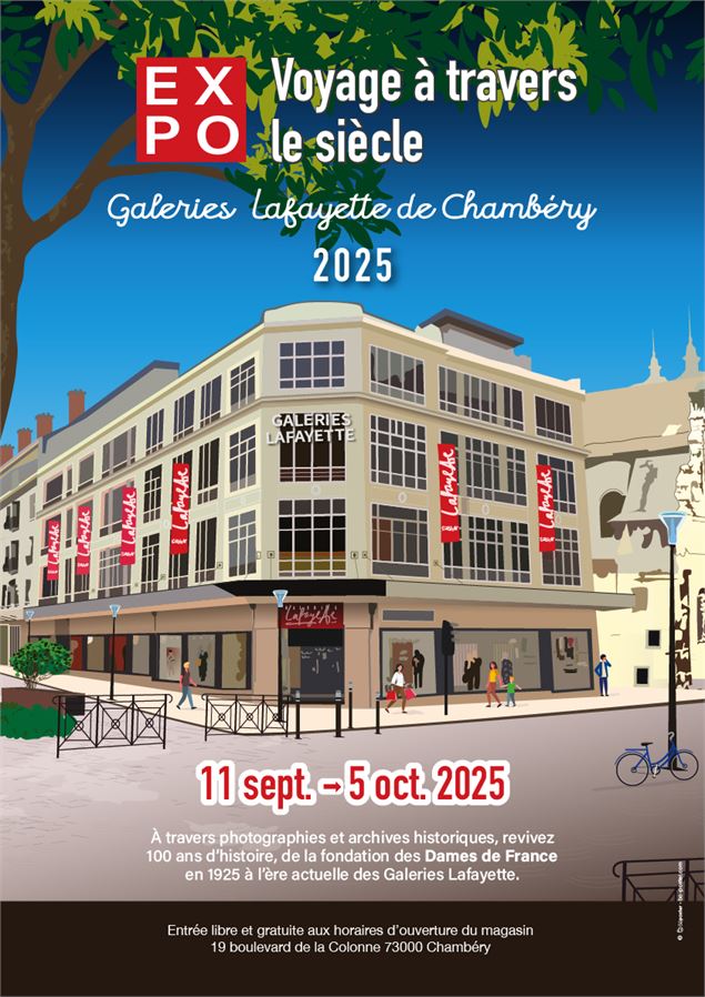 Exposition : Voyage à travers le siècle_Chambéry - Image générée par intelligence artificielle (IA),