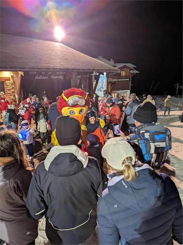 Descente aux flambeaux Hirmentaz_Bellevaux - OT Alpes du Léman