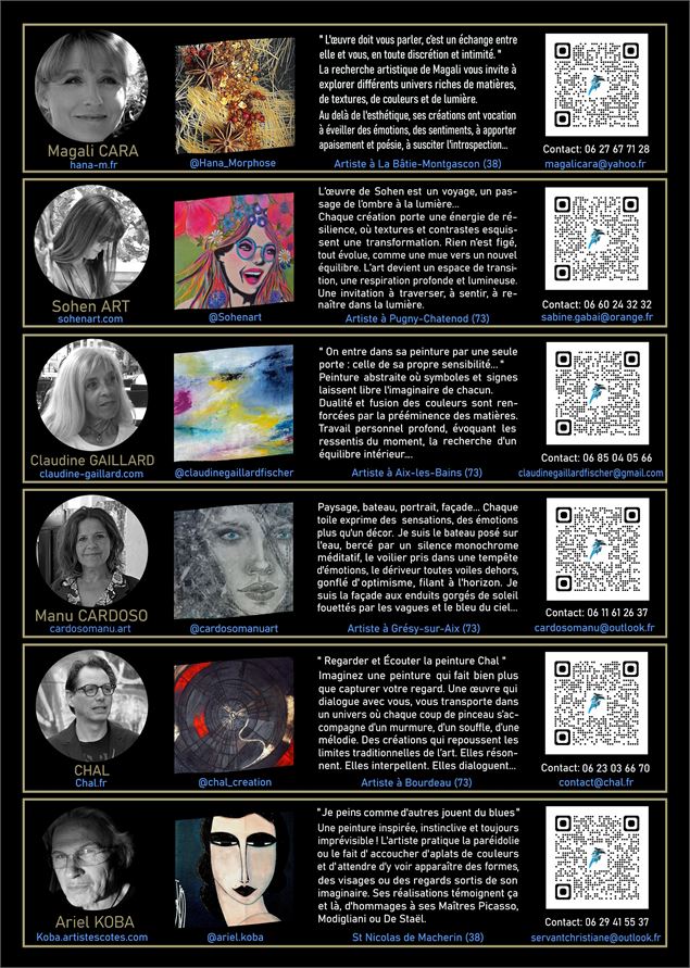 Artistes Exposants - ManuCardoso