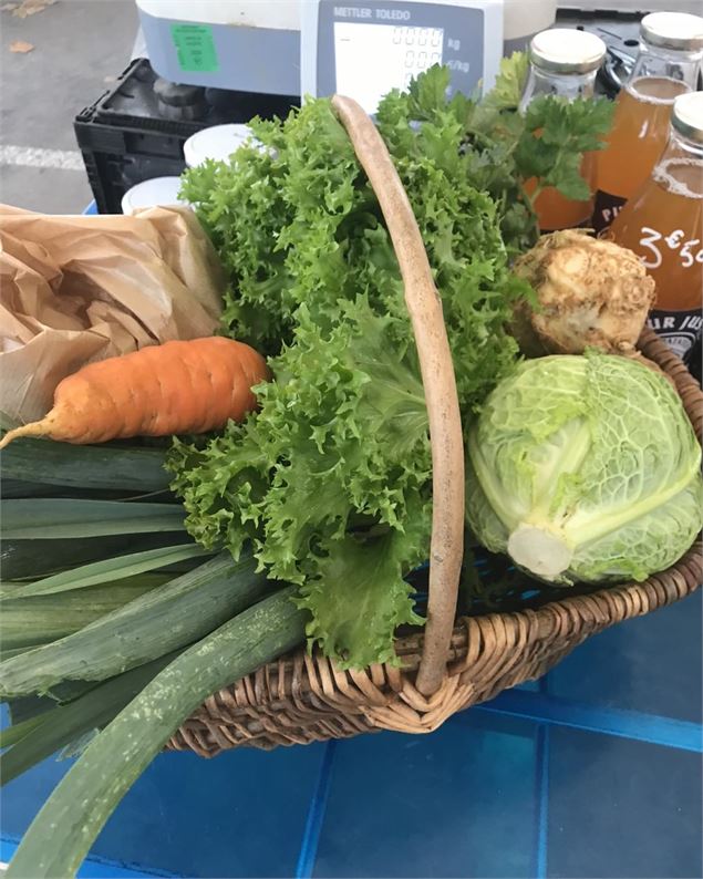 Panier de légumes - Choupatates