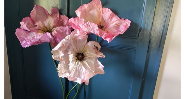 Exposition les Fleurs d'Isariel au Domaine de la Gerbelle_Chignin