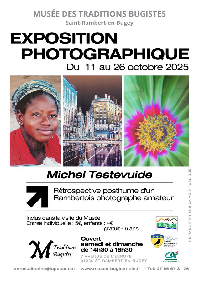 Affiche Exposition - Testevuide M