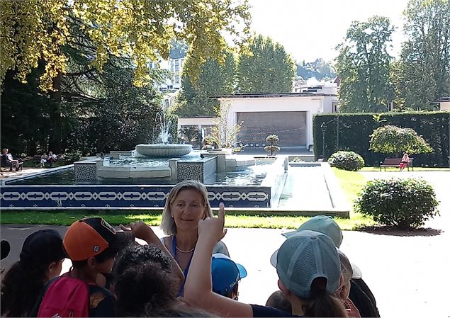 Visite dans la ville lors des