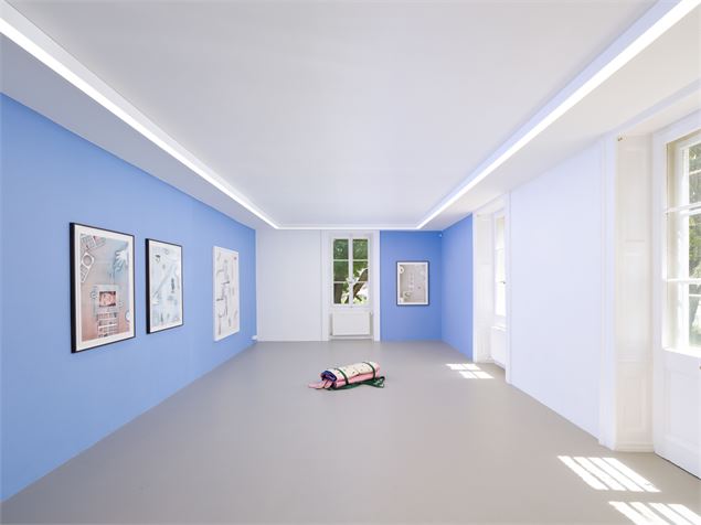 Chambre à deux lits - Exposition_Annemasse - Aurélien Mole