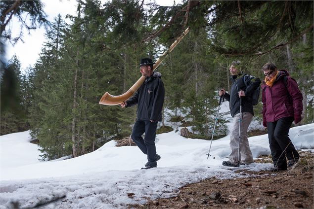 Randonnée au son du cor des Alpes - Yvan Tisseyre