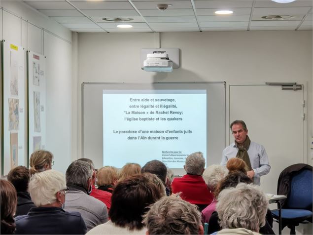 Conférence au Musée de la Résistance et de la Déportation - Dorian Prost